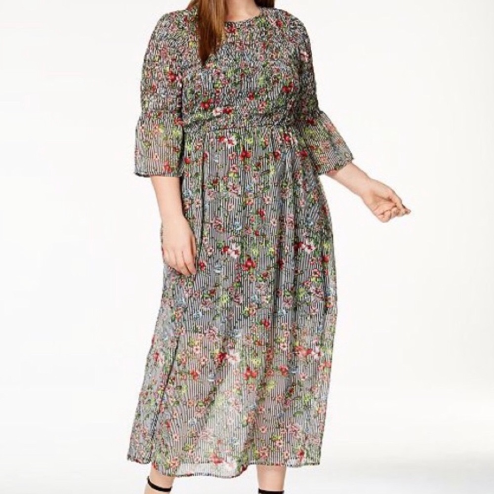 Floral Maxi Dress (Shell ONLY)